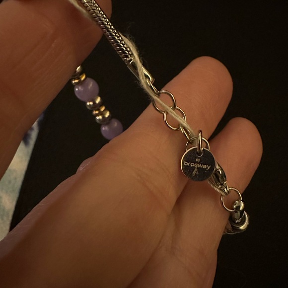 Tres Jolie Accessories Gold and Silver Owl Charm Bracelet - Picture 5 of 5